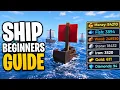 SHIP BEGINNERS GUIDE BEST UPGRADES CANNONS TIPS Roblox