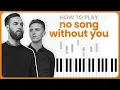 Lagu How To Play no song without you By HONNE On Piano - Piano Tutorial (Part 1)