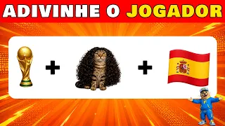 ⚽ VOCÊ SABE QUEM É ESSE JOGADOR? 🤔 ADIVINHE PELOS EMOJIS - SUPER QUIZ COPA DE 2026🏆