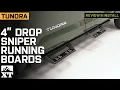 2022-2024 Tundra 4-Inch Drop Sniper Running Boards Review Install