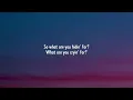 Jutes - Chin Up, Beautiful (Lyrics)