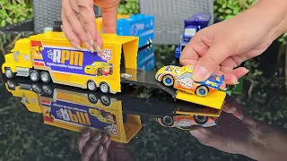 Amazing Disney Cars Trucks with there cars collection