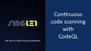 GitHub Tutorial Continuous code analysis with CodeQL
