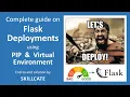 PIP Virtual Environment Flask Deployment Requirements txt Sentiment Analysis GitHub