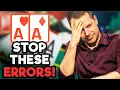 3 MISTAKES To AVOID With Pocket PAIRS