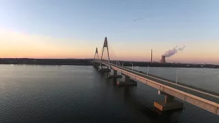 Sunset on the Ohio