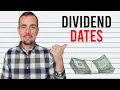 Dividend Investing Dates Explained Ex-Dividend Record Declaration