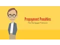 Prepayment Penalties The Mortgage Professor