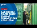 Lagu Satuan Reskrim Polres Tanahbumbu Ungkap Dugaan Penampungan Minyak CPO di Pelabuhan Pelindo Batulicin