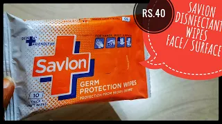 Affordable Germ Protection Wipes Savlon Germ Protection Wipes Review Disinfectant Shruti Mishra