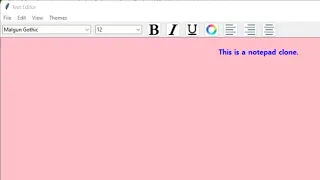 3 Notepad Clone Using Python Step By Step Tutorial From Scratch