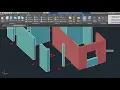 how to convert 2d to 3d civil plan in AutoCAD 3D in hindi