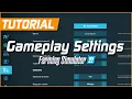Gameplay Settings Farming Simulator 22 Tutorial