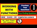 Error Finding Questions MOST IMPORTANT CBSE Class 12 Computer Science