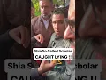 Download Lagu Shia Scholar Caught Out Lying #shortsvideo #shortsfeed #shortsyoutube #shorts