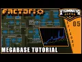 Factorio Megabase Tutorial - Rail System Design Mainline Size Junction Spacing