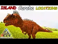ARK The Island BEST Carcharodontosaurus Spawn LOCATIONS