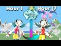 I Spent 24 Hours in Pokemon Crystal Clear Open World Crystal