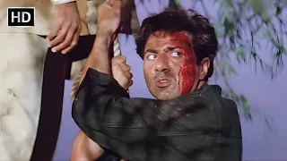 Ajay Movie SUPERHIT CLIMAX SCENE | Sunny Deol, Karisma Kapoor, Mohnish Bahl | Action Scene | HD