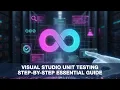 Visual Studio Unit Testing Step-by-Step Essential Guide