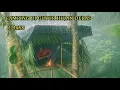 Download Lagu Camping cuaca mencekam hujan deras! Mendirikan tenda terpal darurat di atas pohon lapuk ‼️