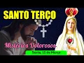 Lagu Santo Terço Sexta Feira (15/03/2024) 🌹 Mistérios Dolorosos 🌹 Terço Mariano