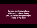 there's a good reason // panic! at the disco lyrics