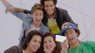 دنيا سمير غانم و بوي باند وعلي ربيع   منظره                                              دندنها