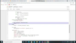 chess Game implementation using Minimax Algorithm part 2