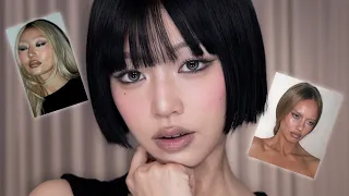 뽀용핑크 말고,,, 어둠의 쿨톤 메이크업 ₊˚⋆☪︎⋆˚₊♰🩶