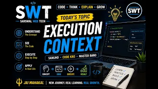 JavaScript Execution Context Explained Call Stack Memory Creation Phase SWT