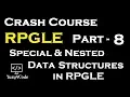 Crash Course RPGLE - Part 8 More Data Structures IBM i AS400 yusy4code