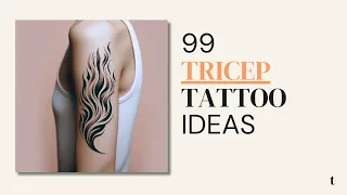 99 Tricep Tattoo Design Ideas