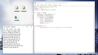 Reading from a CSV File in Python Part 1