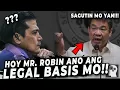 Download Lagu 🔴 PIMENTEL PINAHIYA si ROBIN? ANO LEGAL BASIS MO MR. ROBIN??? | Jevara PH