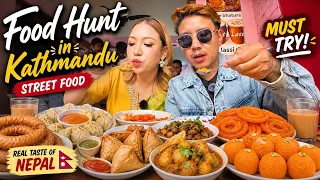 Best Street Food in Kathmandu 🇳🇵 (You NEED to Try This!) | Sega Gurung ft @GDiipa