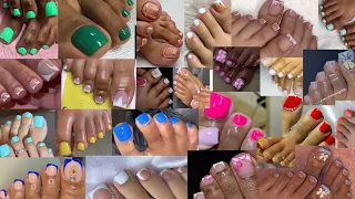 Colorful Acrylic Toe Nails Art Ideas Compilation Unique Toe Nails Designs Ideas for Girls