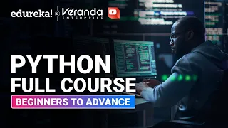 Python Full Course Python for Beginners Full Course Best Python Course with Examples Edureka