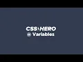 CSS Hero V4 - How to use Variables on CSS Hero WordPress plugin