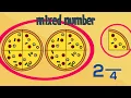 Improper Fractions Mixed Numbers Learning Maths