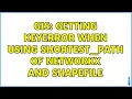 GIS Getting KeyError when using shortest - path of NetworkX and ShapeFile