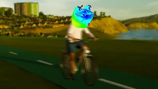 Bikemaxxing in Cities Skylines 2