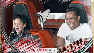 Tallest and fastest  roller coaster in europe 180 km /h in 5sec #ferrari #rollercoaster