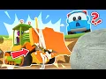 Download Lagu The excavator is broken! Leo the truck builds a welding machine and repair the excavator.