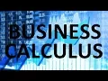 24 Calculus for Business Sec 4 1b Second Derivative Test and 4 2 Curve Sketching