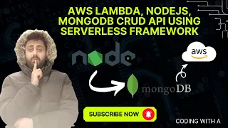 AWS LAMBDA NodeJS MONGODB CRUD API USING SERVERLESS FRAMEWORK