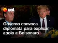 Download Lagu Itamaraty convoca encarregado de negócios dos EUA por apoio a Bolsonaro