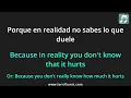 Luck Ra - YA NO VUELVAS Lyrics English Translation - Spanish and English Dual Lyrics  - Subtitles