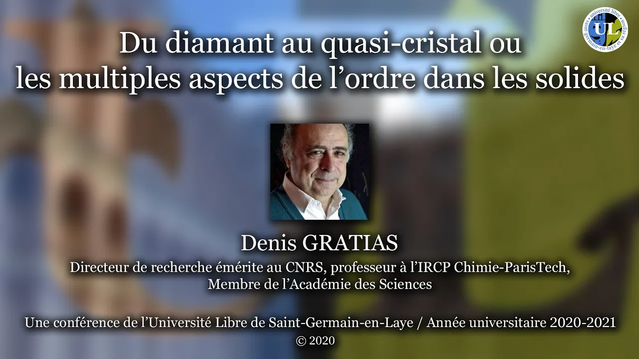 Du diamant au quasi-cristal ou les multiples aspects de l'ordre dans les solides