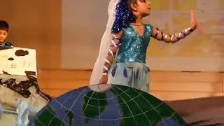 act on save water by class ukg dav sector 14 faridabad d a vsector14faridabad29